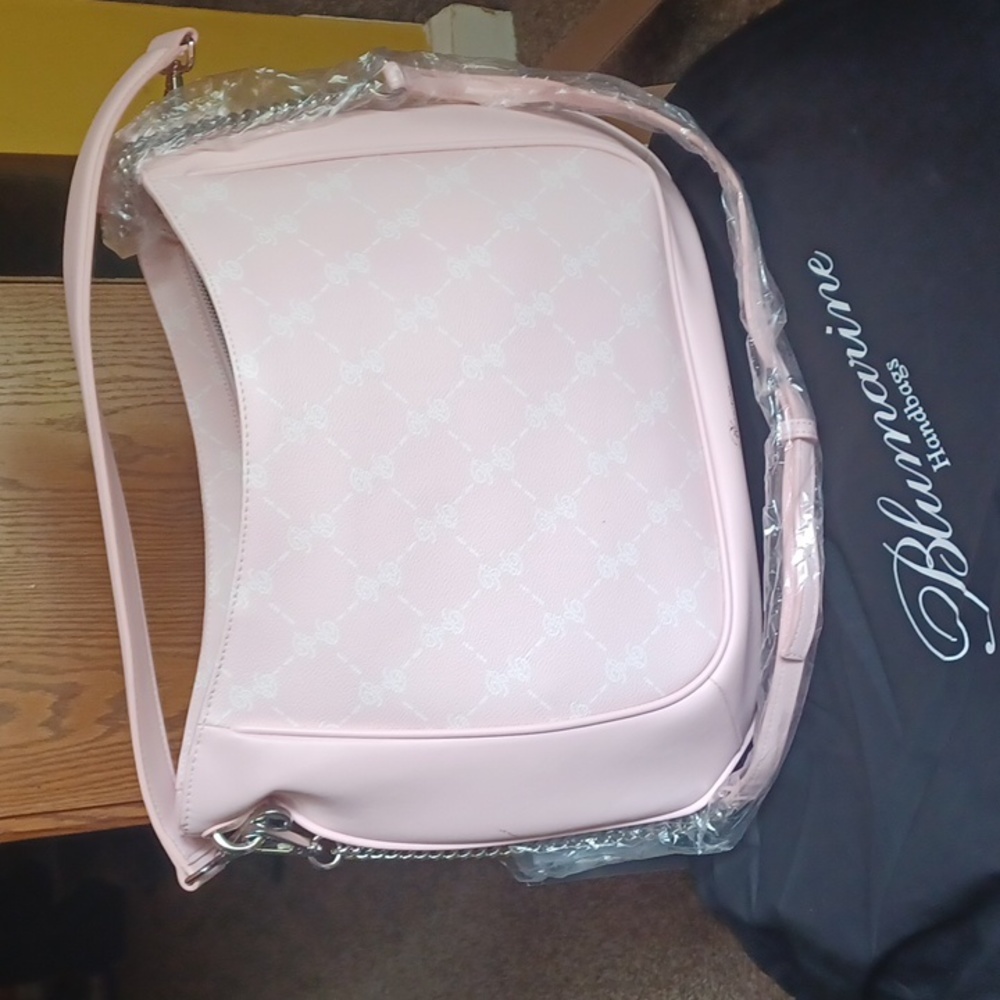 SOLD!!!            pink,leather,monogram,handbag!NWT!Beautiful! - Picture 4 of 6